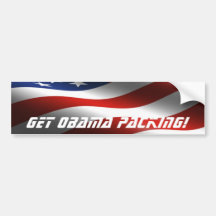 GOP Flag Bumper Sticker
