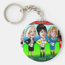 GOP Gals Key Chains