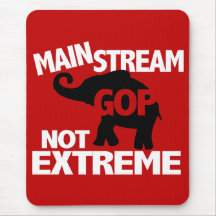 GOP is Mainstream Not Extreme Mousepads