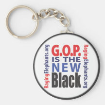 GOP is the New Black Keychains