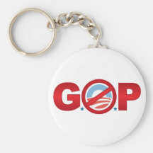 GOP - NObama Keychain