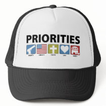 GOP Priorities Hats