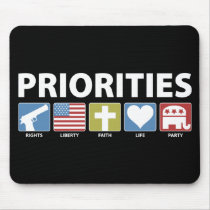 GOP Priorities Mousepad
