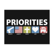 GOP Priorities Post Cards