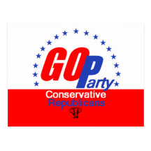GOP REPUBLICAN 2016 Postcard