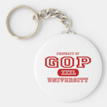 GOP University Keychain