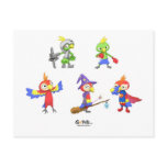 GoParrot Concept Art Postcard