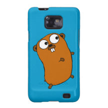 Gopher personnalisable mignon coques galaxy s2