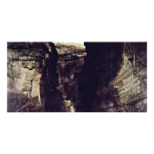 Gordale Scar By James Ward Personalized Photo Card
