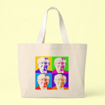 Gordon B. Hinkley Pop Art bags