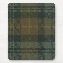 Gordon Clan Weathered Tartan Mousepad