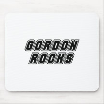 Gordon Rocks Mouse Pad