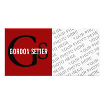 Gordon Setter Breed Monogram