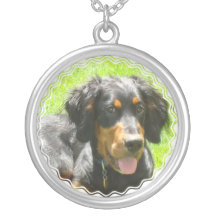 Gordon Setter Dog Necklace