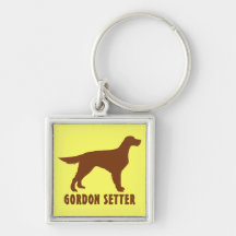Gordon Setter Keychain