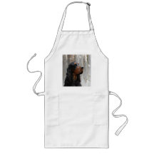 Gordon Setter Painting Apron