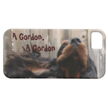 Gordon Setter Painting iPhone 5 Case