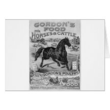 Gordon's Food 1885 Cards