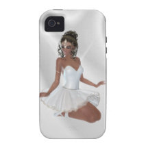 Gorgeous African American Ballerina iPhone 4 Case