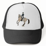 Gorgeous Buckskin Dressage Horse Art hats