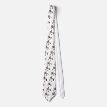Gorgeous Buckskin Dressage Horse Art Neckwear