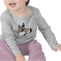 Gorgeous Buckskin Dressage Horse Art Tshirts