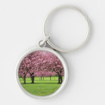 GORGEOUS CHERRY FLORAL KEY CHAINS
