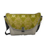 Gorgeous Faux Textured Floral Abstract Damask Bag Commuter Bags