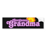 Gorgeous Grandma Bumper Stickers