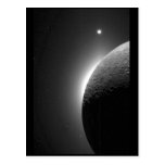 Gorgeous NASA image, the Moon lit by Earth-shine Postcards