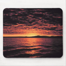 Gorgeous Ocean Sunset Mousepads