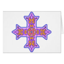 Gorgeous Pastel Coptic Cross Cards