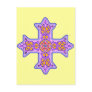 Gorgeous Pastel Coptic Cross Postcards