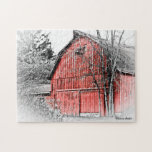 Gorgeous Red Barn Jigsaw Puzzles