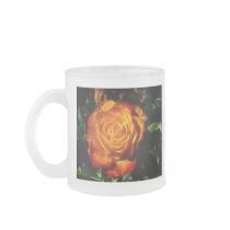 Gorgeous Rose on Fire Mug