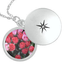 Gorgeous Roses Necklace Locket