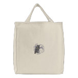 Gorgeous Vintage Gothic Baroque Owl Tote Bag