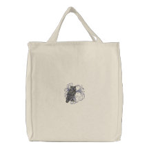 Gorgeous Vintage Gothic Baroque Owl Tote Bag