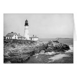 Gorgeous Vintage Lighthouse Photos - Add Text Greeting Card