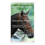 Gorgeous Warmblood Horse Business Card