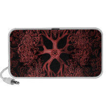 Gorgonocephalidae Red Laptop Speakers