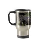 Gorilla Baby & Mom Piggyback Coffee Mug