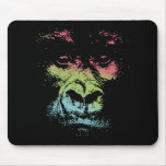 Gorilla Face -colour Mousepads