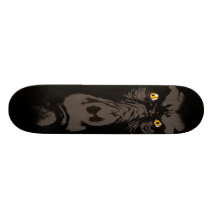 Gorilla in Black Skate Board