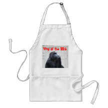 Gorilla, King of the BBQ Apron