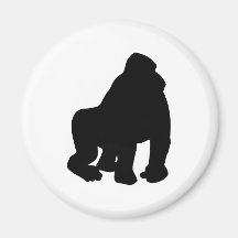 Gorilla Refrigerator Magnets