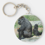 Gorilla Time Out Keychain