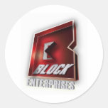 Gorilla Zoe Sticker - Block Enterprises Red