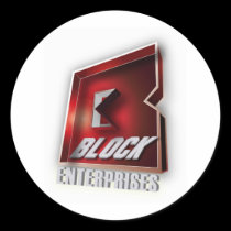 Gorilla Zoe Sticker - Block Enterprises Red stickers