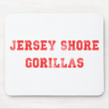 Gorilles du Jersey Tapis De Souris